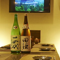 *接待を彩る、厳選された贅沢な日本酒*