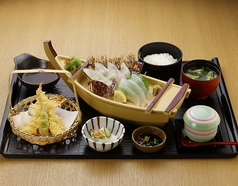 熟成ヒラメ刺身御膳