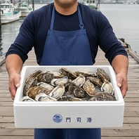 厳選仕入れ（産地直送）の★牡蛎小屋BBQ