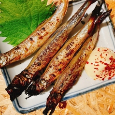 子持ちししゃも焼き