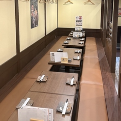 忘年会や新年会にぴったりのレイアウトでお待ちしております！2０名様のご利用で貸切利用もOK★