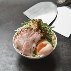 ジャンキー気分！台湾混ぜそば風もんじゃ