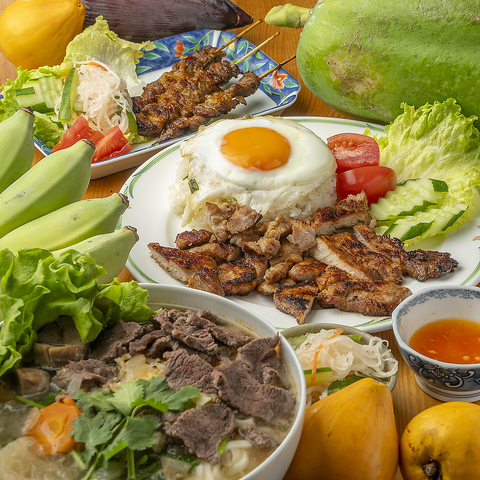 日本人好みに仕上げた本格カンボジア料理を堪能◎香ばしいスパイスの爽やかさに虜♪