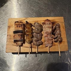 やきとり盛り合わせ (5本)