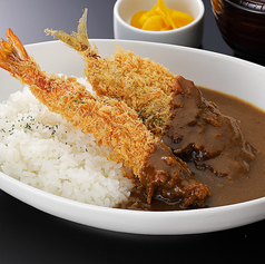 アジエビフライカレー