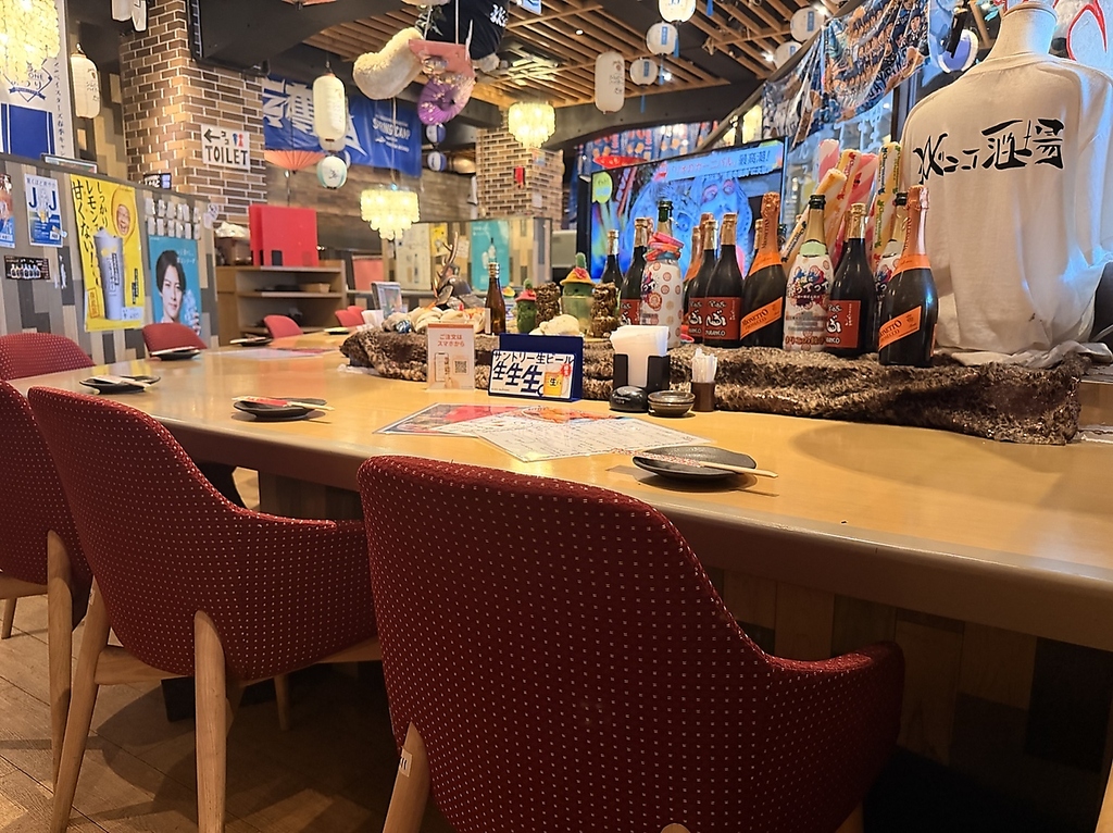 カウンター席でお一人様も大歓迎★