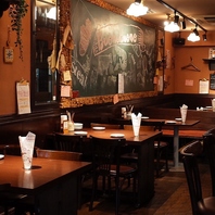 ふらっと気軽に☆カウンター&テーブル席でまったり