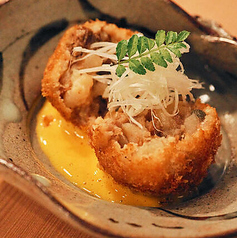 和牛時雨煮と山椒のコロッケ