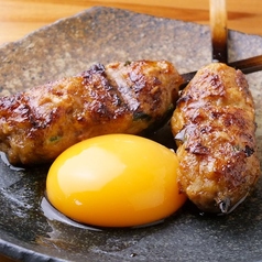 ピーマン肉詰め2個/月見つくね2本黄身付き