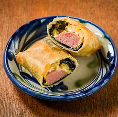 ポーたま春巻き
