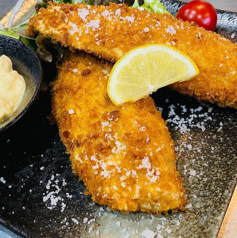 一番人気のアジフライ定食