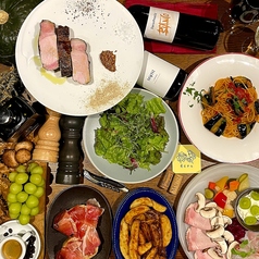 ecru エクリュ 炭焼きとナチュラルワインのコース写真