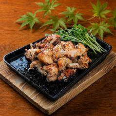 若鳥の鉄板焼き