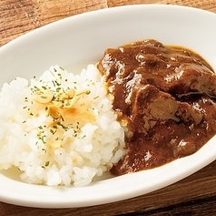 ミニ牛すじカレー