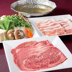 信州牛しゃぶしゃぶ（牛肉2人前200ｇ）