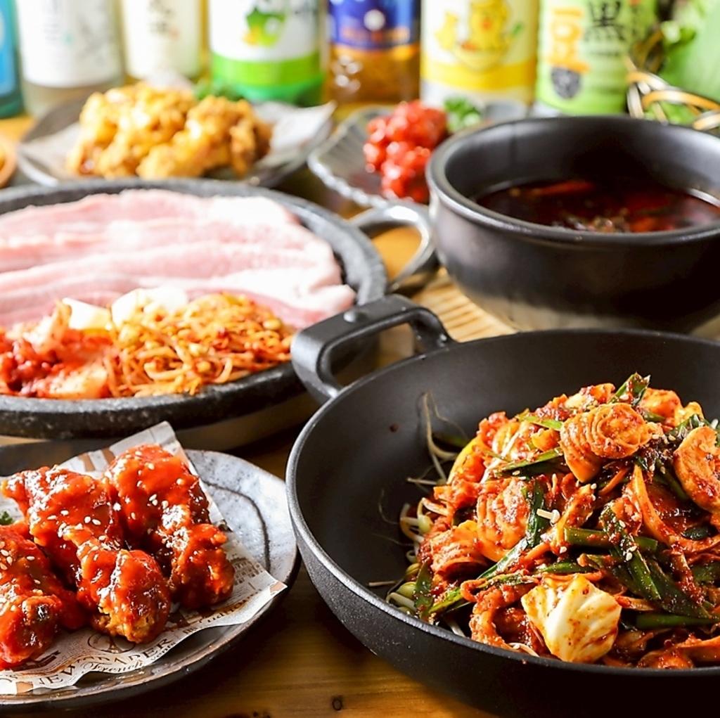 定番韓国料理をカジュアルにお楽めるお店！ランチもディナーも美味しいメニューをご用意してます！