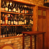 ウォークインワインセラーを完備！