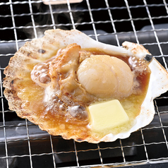 帆立の醤油バター焼　1ヶ