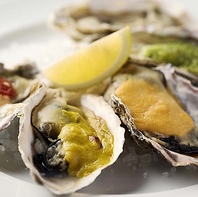 新鮮な牡蠣とソムリエ厳選ワイン、絶品料理をご堪能◎