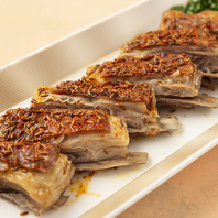 羊のスペアリブ焼き