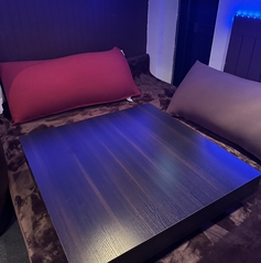 ヨギボー席　BARBACKは、土足禁止だからリラックス