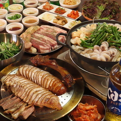 サムギョプサル　韓国料理　カンナムチョッパル　西新店の特集写真