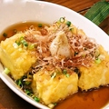 料理メニュー写真 じーまみ豆腐揚げ出し