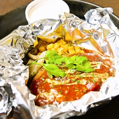 あつあつ包み焼きデミグラスハンバーグ