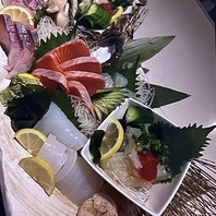 【その日の新鮮なものを仕入れ】お造り単品500円～