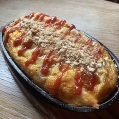 GENKI屋のポテサラでスパニッシュオムレツ