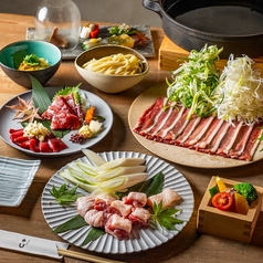 鴨ときどき馬 品川本店のコース写真
