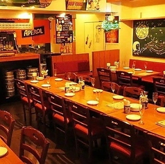 【貸切(20～40名様)】会社宴会や歓送迎会、親睦会、打ち上げパーティーなどに◎貸切は20名様から最大40名様までご予約を承ります。歓迎会・送別会や、企業様のご宴会、同窓会、打ち上げパーティーなどにいかがでしょうか。シーンに合わせてレイアウト変更ができますので、ご要望がございましたら気軽に問い合わせください。