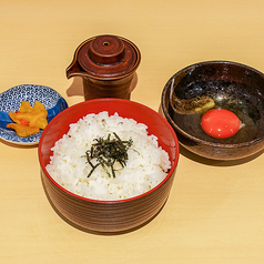 濃厚赤たまごの 卵かけご飯