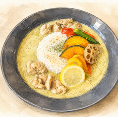 グリーンカレー