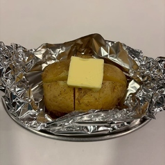 じゃがバター/にんにくのホイル焼き