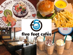 five feet cafes（ファイブ　フィート　カフェ）の写真1