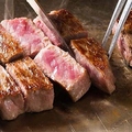 料理メニュー写真 【黒毛和牛】A4 ロースステーキセット