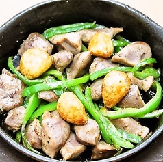 砂肝にんにくバター