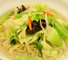 野菜塩味ラーメン
