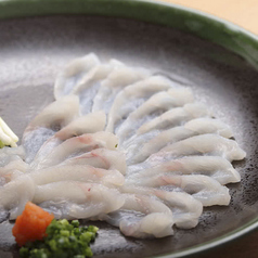 とらふぐ薄造り