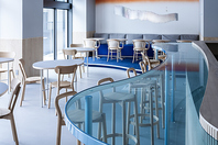 北海道千歳の自然をイメージした店内◎