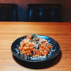 ハチノスのトマト煮込み
