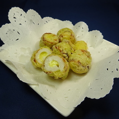 チーズちくわの磯辺揚げ