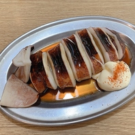 マヨネーズと七味で味変！香ばしい「イカの丸焼き」
