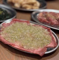 ネギ塩まみれ牛タン