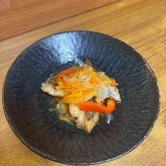 鯵のエスカベッシュ