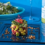 【創作ビストロ料理】食材にこだわりご提供◎写真映えするお料理が豊富でテーブルも華やかに♪