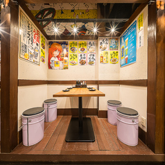 4名様～の中人数も勿論ご対応可能◆雰囲気抜群の当店、合コンや女子会、デート使いにもどうぞ♪※お席の写真はイメージになります。