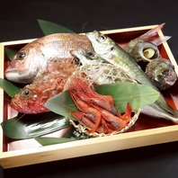 新鮮な海の恵みを楽しむ★魚介料理が魅力！