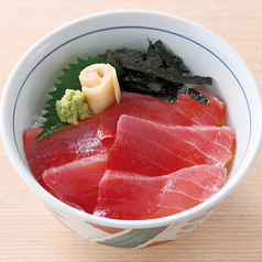 まぐろ鉄火丼/漬けまぐろ丼/びんちょうまぐろ丼/サーモン丼/炙りサーモン丼